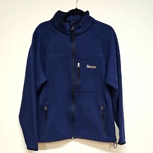Rocky Navy Fleece Lined Jacket with Zippered Pockets